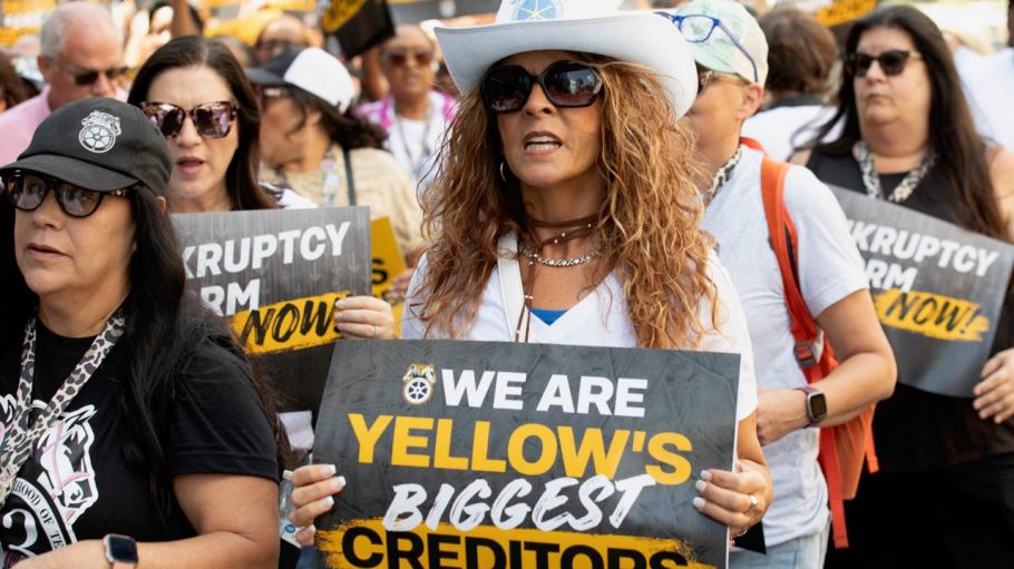 The Teamsters have called on Congress to investigate Yellow’s insolvency, amid the union's wider repeated appeals for U.S. bankruptcy reform.