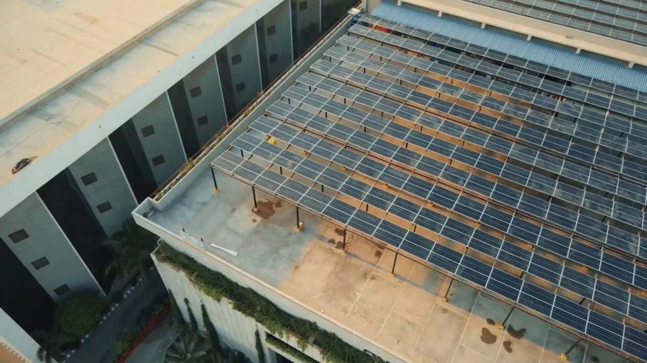 Artistic Milliners generates enough solar power to sell some to the public grid.