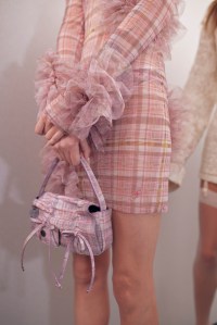 Backstage at Acne RTW Spring 2024