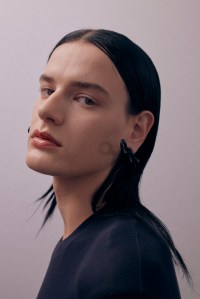 Backstage at Acne RTW Spring 2024