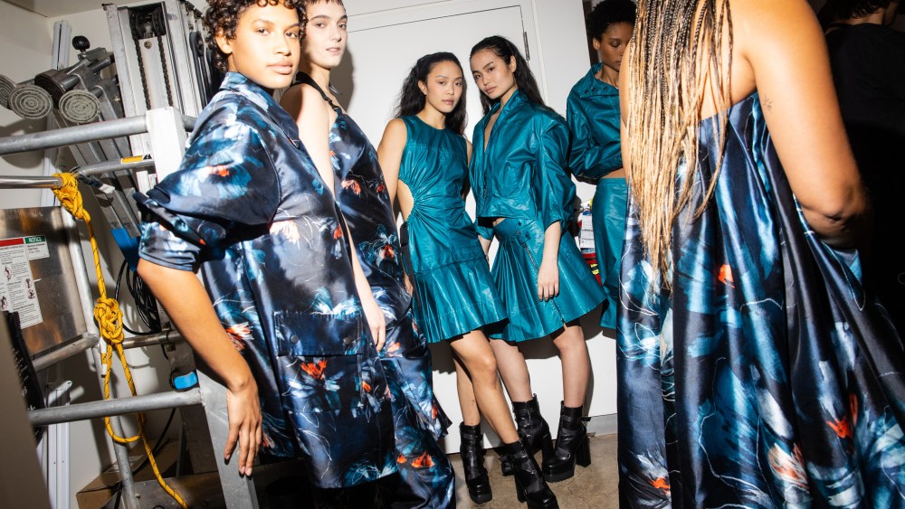 Backstage at Bach Mai RTW Spring 2024