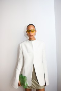Backstage at Tory Burch RTW Spring 2024