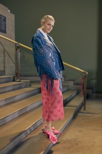 Backstage at Erdem RTW Spring 2024