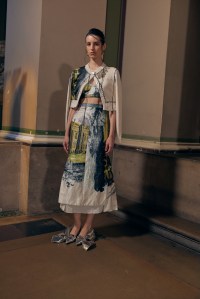 Backstage at Erdem RTW Spring 2024