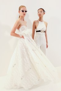 Backstage at Giambattista Valli RTW Spring 2024