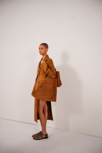 Backstage at Loewe Ready To Wear Spring 2024 held at Esplanade Saint Louis on September 29, 2023 in Paris, France.