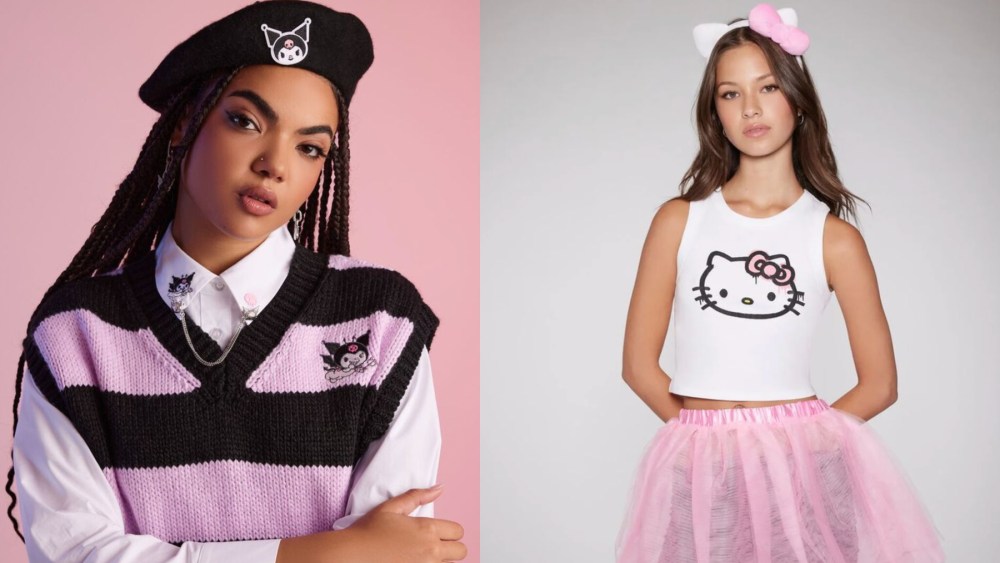 A closer look at the Sanrio X Forever 21 Hello Kitty & Friends Halloween collection.