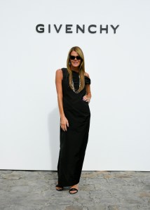 Anna Dello Russo at Givenchy Ready To Wear Spring 2024 held at Ecole Militaire on September 28, 2023 in Paris, France.