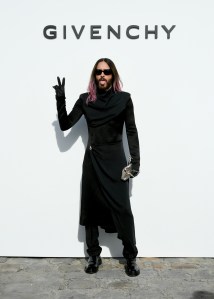 Jared Leto at Givenchy Ready To Wear Spring 2024 held at Ecole Militaire on September 28, 2023 in Paris, France.
