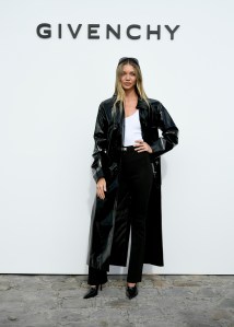 Jessie Andrews at Givenchy Ready To Wear Spring 2024 held at Ecole Militaire on September 28, 2023 in Paris, France.