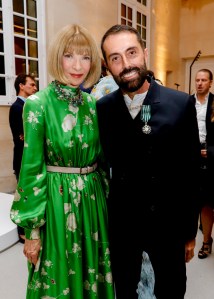 Anna Wintour and Giambattista Valli