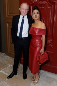 François-Henri Pinault and Salma Hayek Pinault