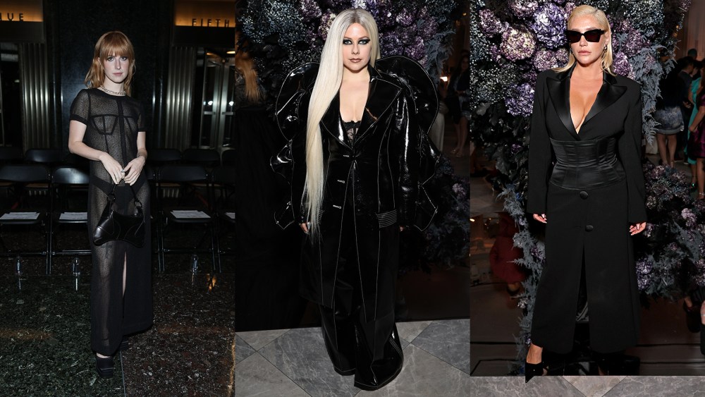 Hayley Williams, Avril Lavigne, Kesha, Christian Siriano, New York Fashion Week