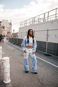 Street style at Paris Fashion Week RTW Spring 2024
