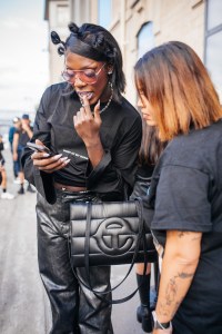 Street style at Paris Fashion Week RTW Spring 2024