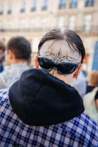 Street style at Paris Fashion Week RTW Spring 2024