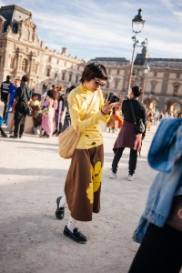 Street style at Paris Fashion Week RTW Spring 2024