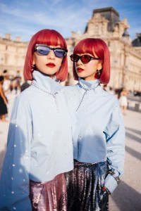 Street style at Paris Fashion Week RTW Spring 2024