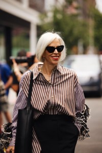 Street style at New York Fashion Week RTW Fall 2023