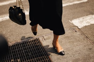 Street style at New York Fashion Week RTW Fall 2023