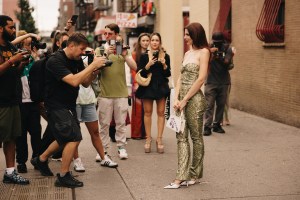 Julia Fox at New York Fashion Week RTW Spring 2024
