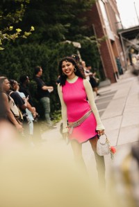 Street style at New York Fashion Week RTW Spring 2024