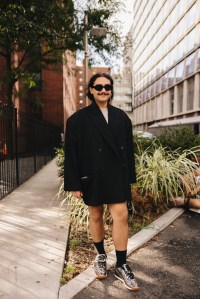 Street style at New York Fashion Week RTW Spring 2024