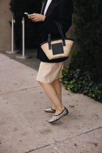 Street style at New York Fashion Week RTW Spring 2024