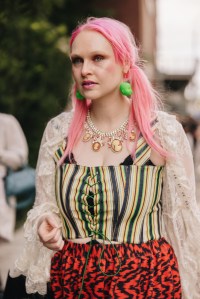 Street style at New York Fashion Week RTW Spring 2024