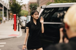 Street style at New York Fashion Week RTW Fall 2023