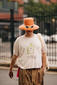 Street style at New York Fashion Week RTW Fall 2023
