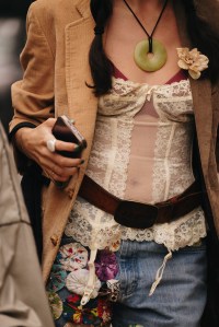 Street style at New York Fashion Week RTW Fall 2023