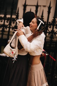 Street style at New York Fashion Week RTW Fall 2023