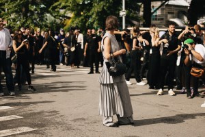 Street style at New York Fashion Week RTW Spring 2023