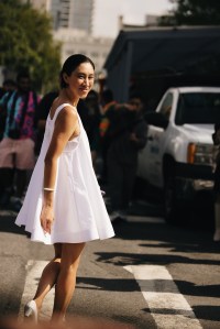 Street style at New York Fashion Week RTW Spring 2023