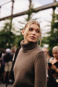Elsa Hosk  at New York Fashion Week RTW Spring 2023