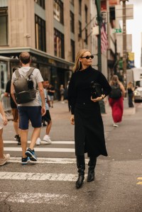 Street style at New York Fashion Week RTW Spring 2023