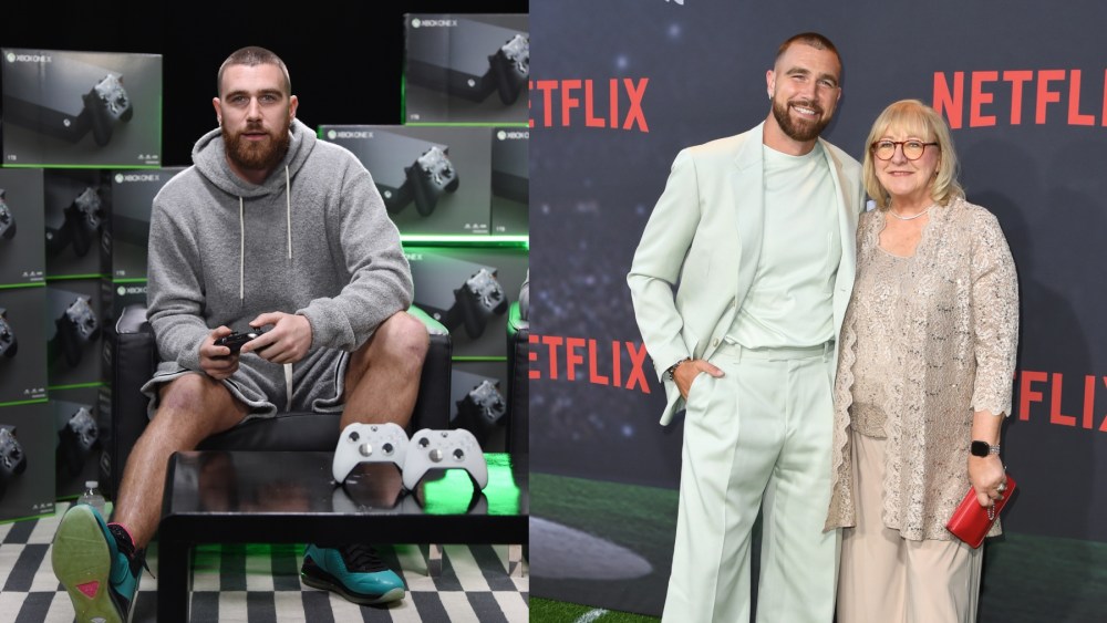 Travis Kelce, style evolution, photos, mom, donna kelce,