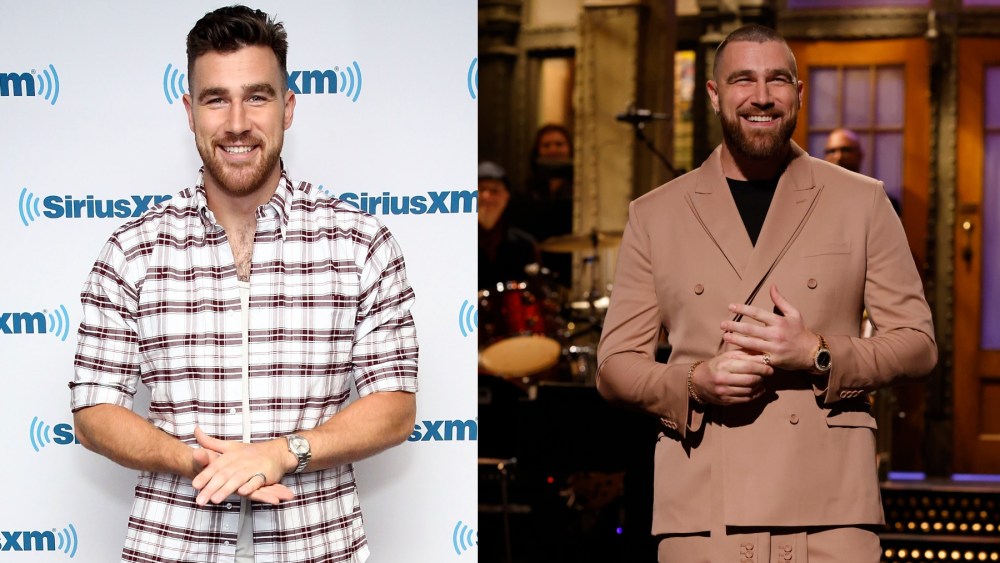 Travis Kelce, Before, After, Photos, Style Evolution,