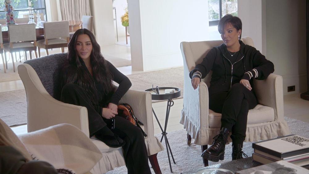 PLEASE NOTE: All images are embargoed until July 26th at 9PM PT (July 27th at 12AM ET). The Kardashians -- “What Just Happened?” - Episode 310 -- As the season comes to an end, the family celebrates the holidays together. Meanwhile, shocking news changes things forever. Kim Kardashian and Kris Jenner, shown. (Photo by: Hulu)