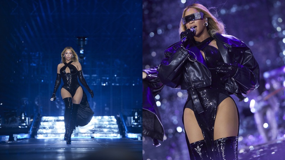 Beyoncé at the "Renaissance World Tour" show in Kansas City, Mo. on Sunday.