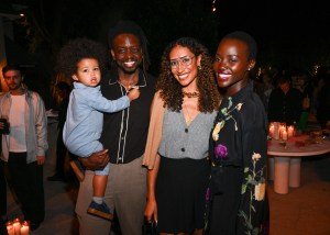Jonathan Singletary, Elaine Welteroth and Lupita Nyong'o