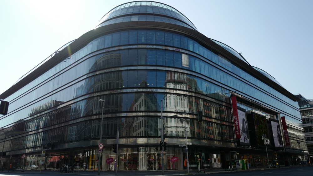 BERLIN, GERMANY - JUNE 27:  General view of the Galeries Lafayette at Friedrichstrasse in Berlin on June 27, 2020 in Berlin, Germany. (Photo by Jeremy Moeller/Getty Images)