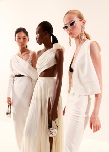 Backstage at Giambattista Valli RTW Spring 2024