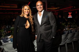 Nicole Ari Parker and Christopher Jackson