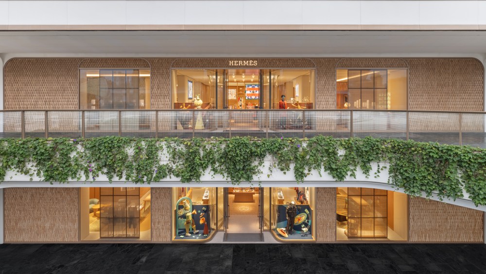 The new Hermès store at SKP Chengdu