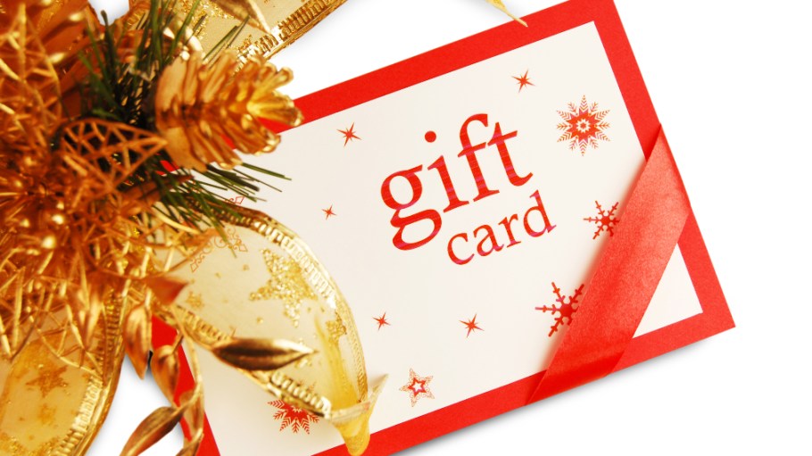 Two holiday surveys said gift cards are the preferred gift this year as shoppers hunt for deals to counter higher prices for items such as apparel.