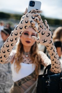 Street style at the Spring 2024 Paris Fashion Week Runway Shows.