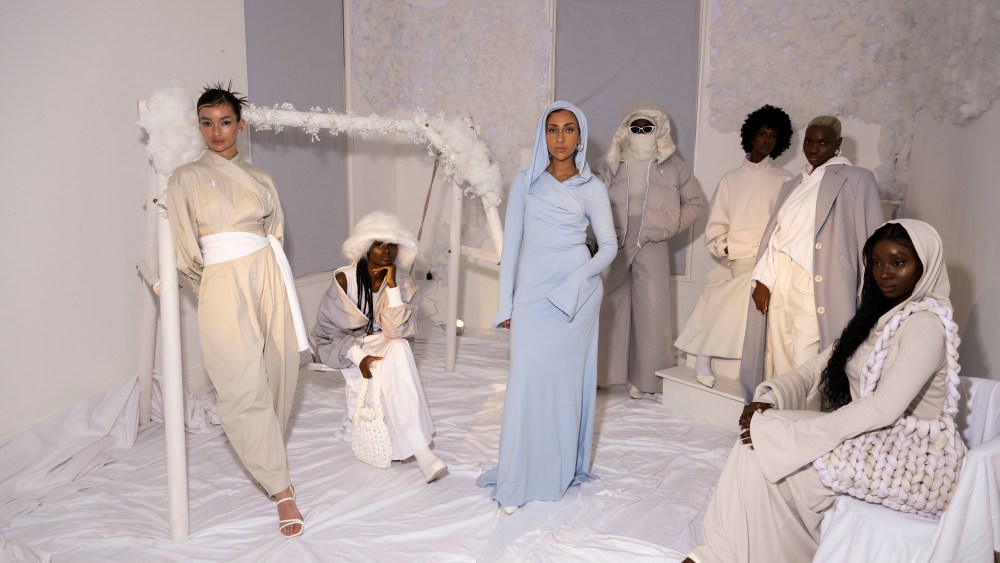 Saleha Hussain's debut collection for her brand, titled Yasmin.