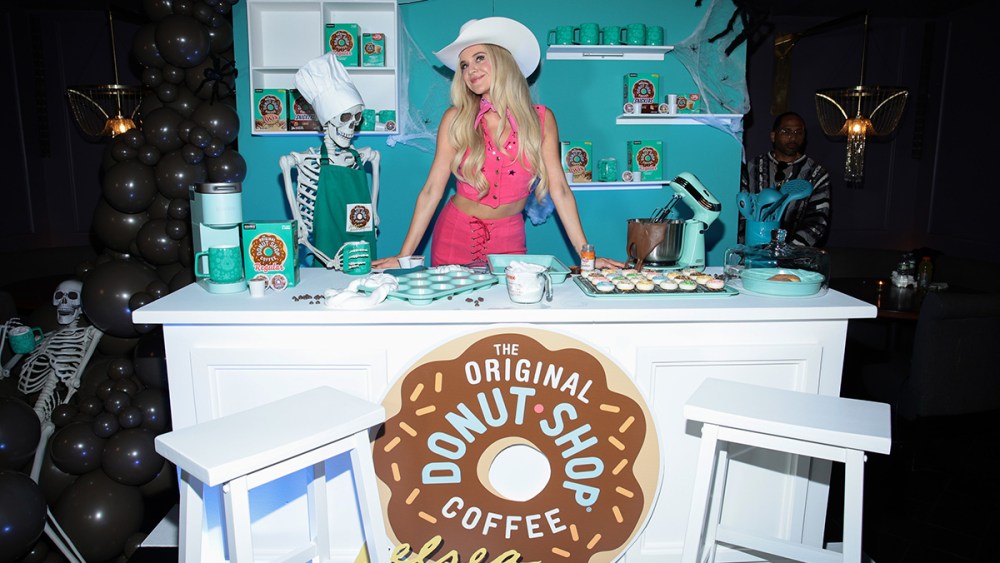 Kelsea Ballerini attends The Original Donut Shop Coffee's Halloween party on Oct. 25 in New York.